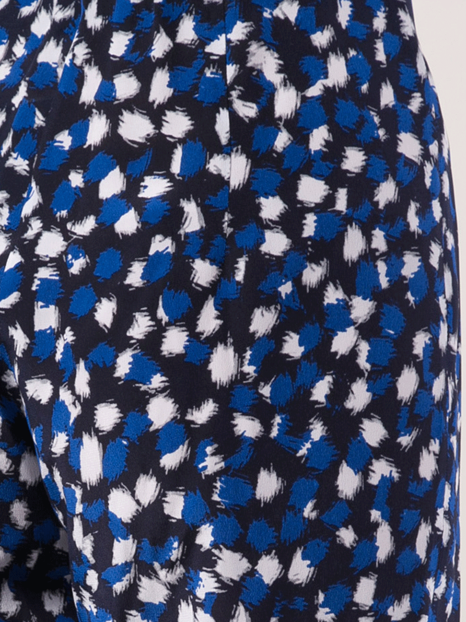 OSCAR DE LA RENTA-Coulatte Painted Dot Print Pant-