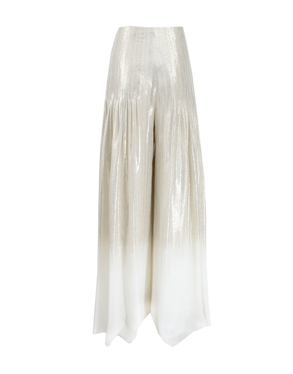 OSCAR DE LA RENTA-Wide Pleated Leg Pants-