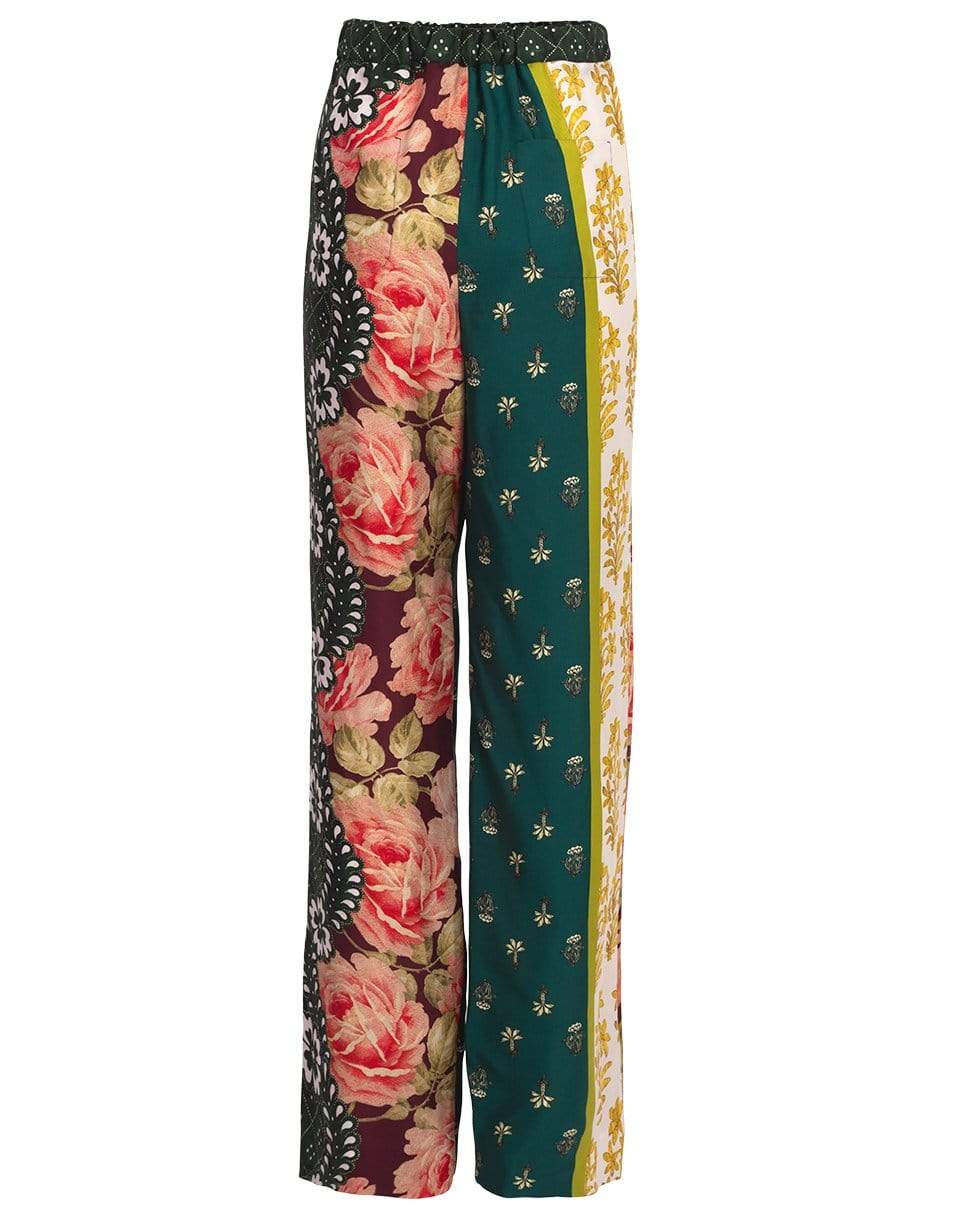 OSCAR DE LA RENTA-Printed Pajama Pant-