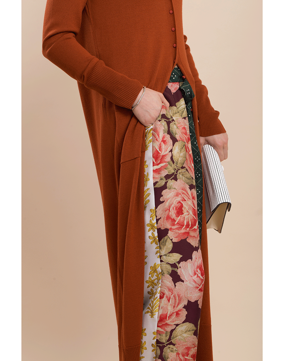 OSCAR DE LA RENTA-Printed Pajama Pant-