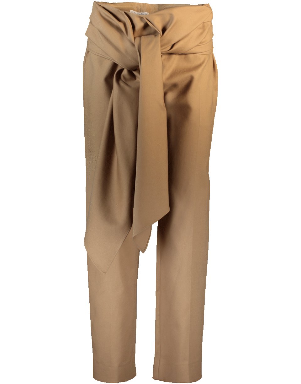 OSCAR DE LA RENTA-Twill Pant-