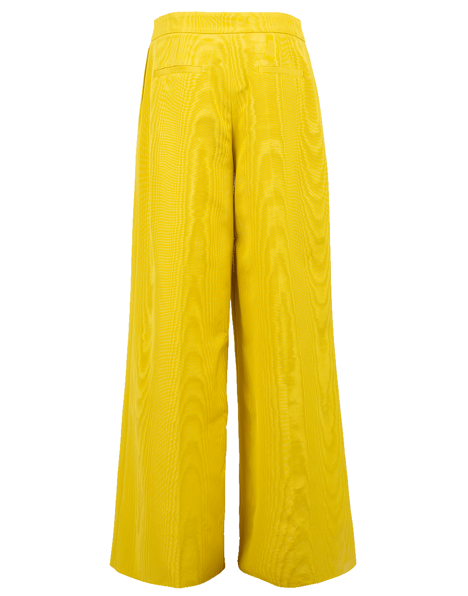 OSCAR DE LA RENTA-Wide Leg Moire Pant-
