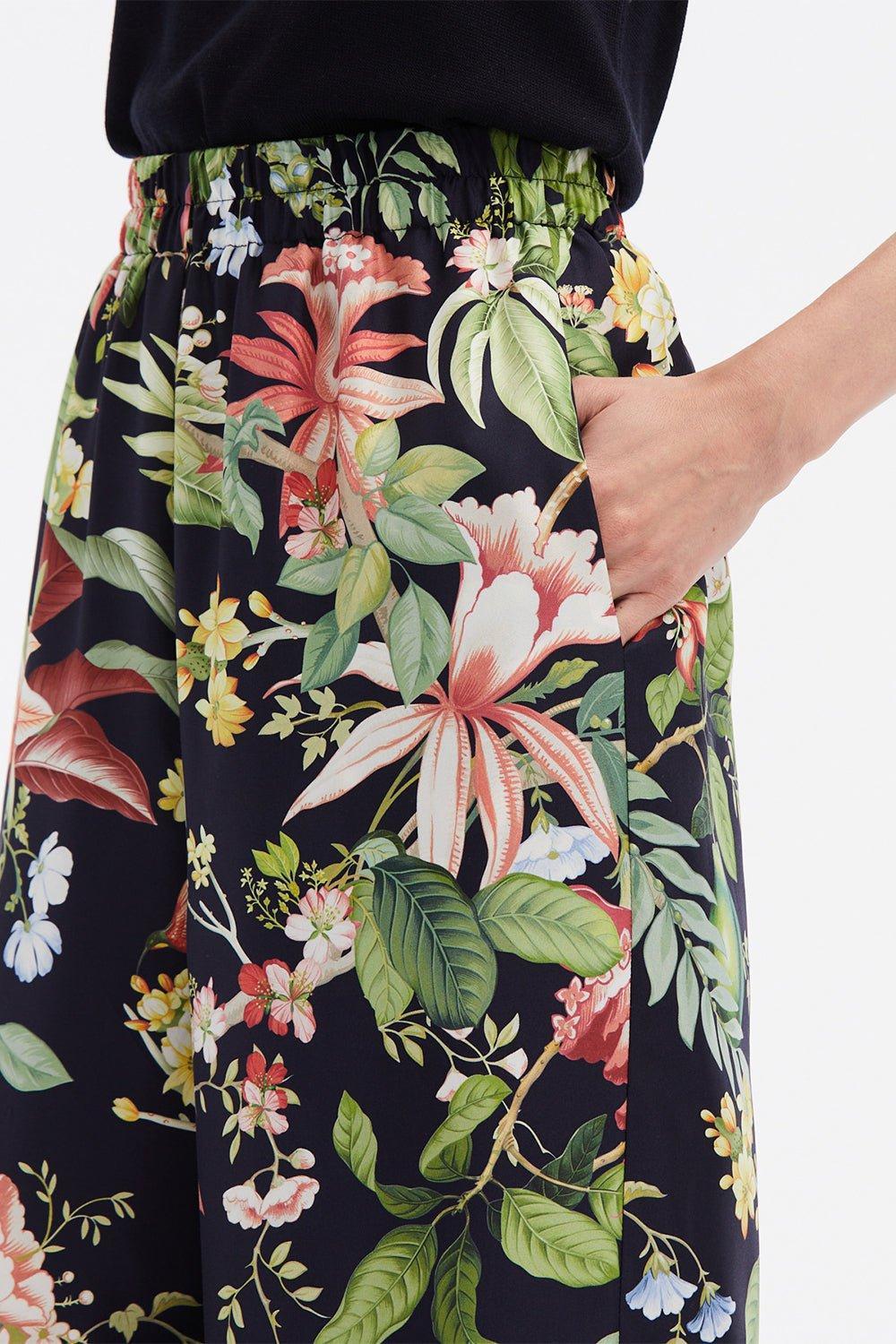 OSCAR DE LA RENTA-Degrade Fauna Pant-