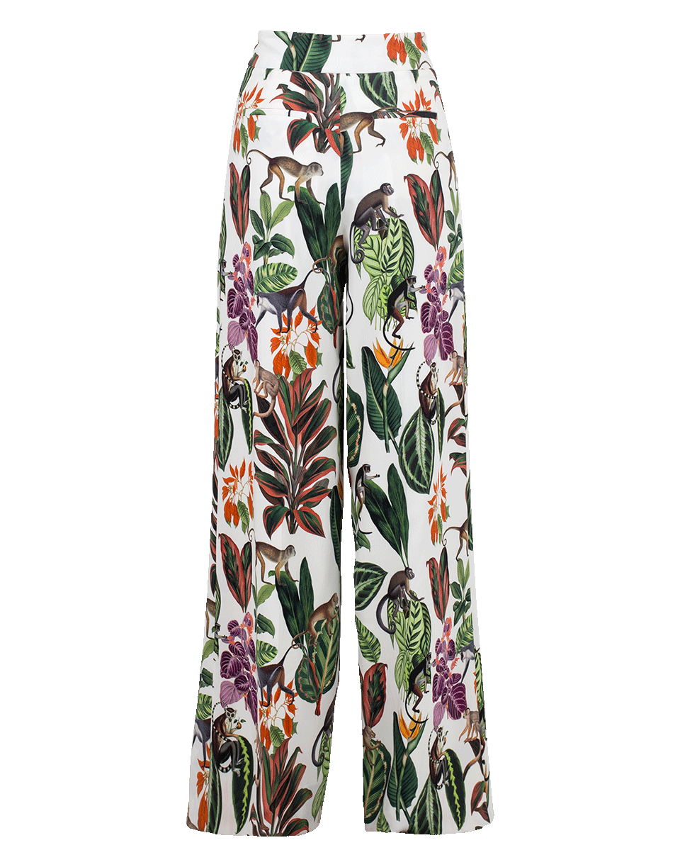 OSCAR DE LA RENTA-Jungle Print Pant-