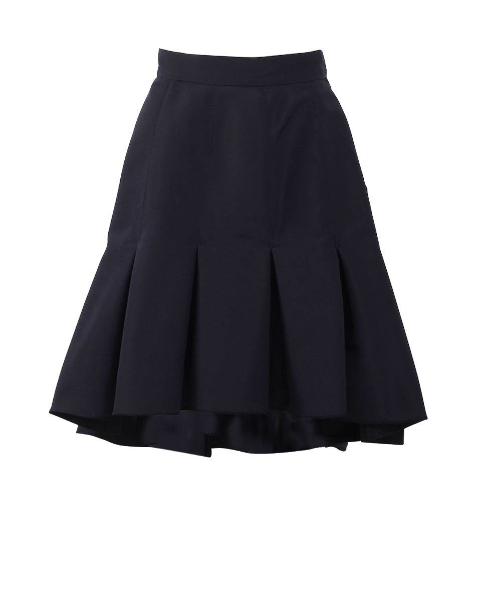 OSCAR DE LA RENTA-High-Low Trumpet Skirt-