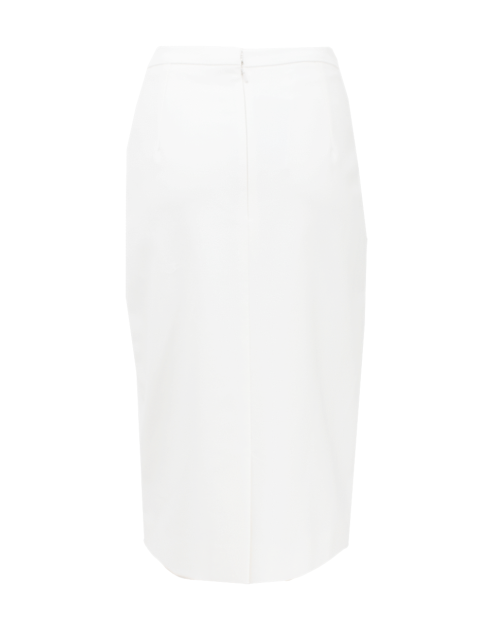 OSCAR DE LA RENTA-Back Zip Pencil Skirt-