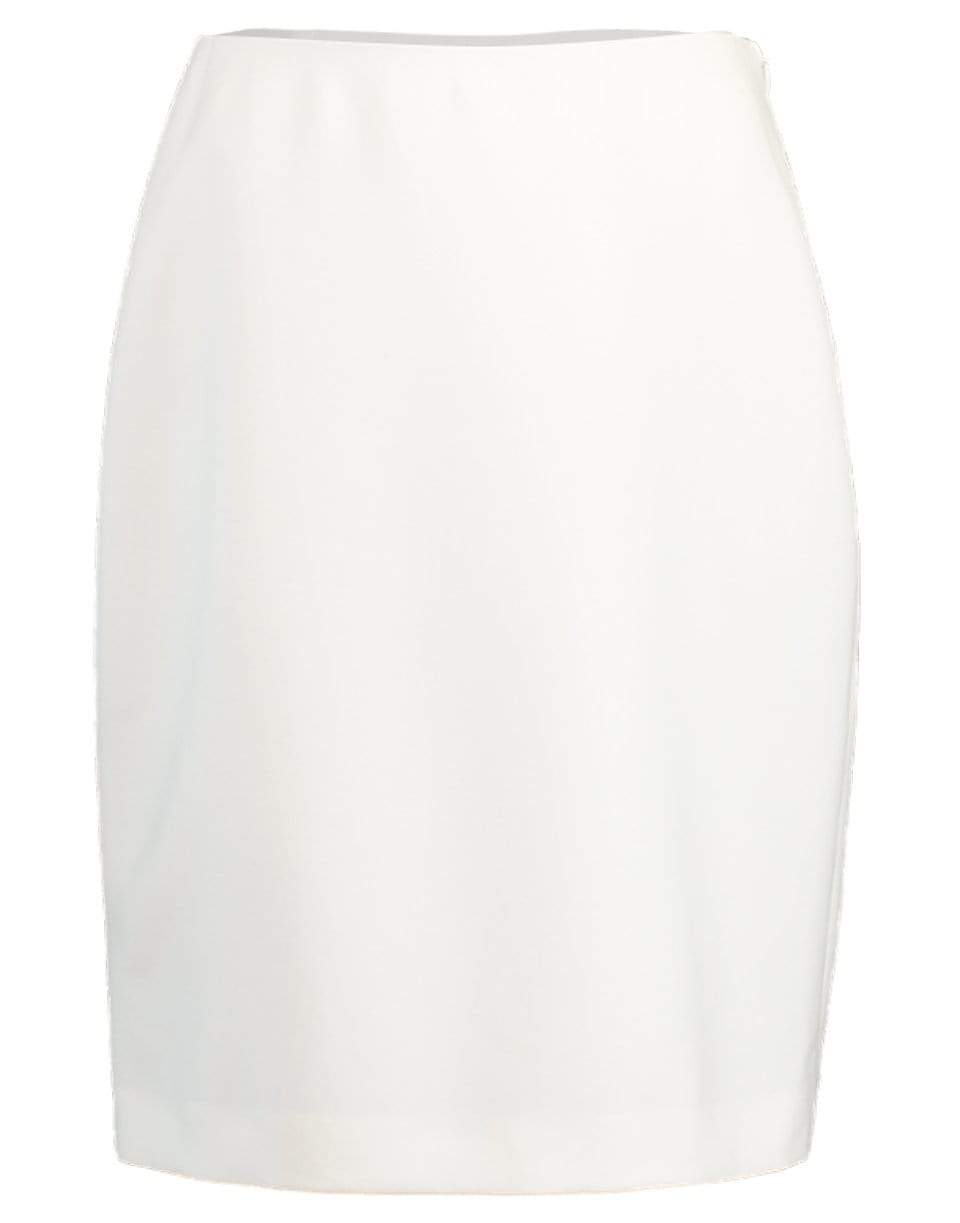 OSCAR DE LA RENTA-Woven Pencil Skirt-IVORY