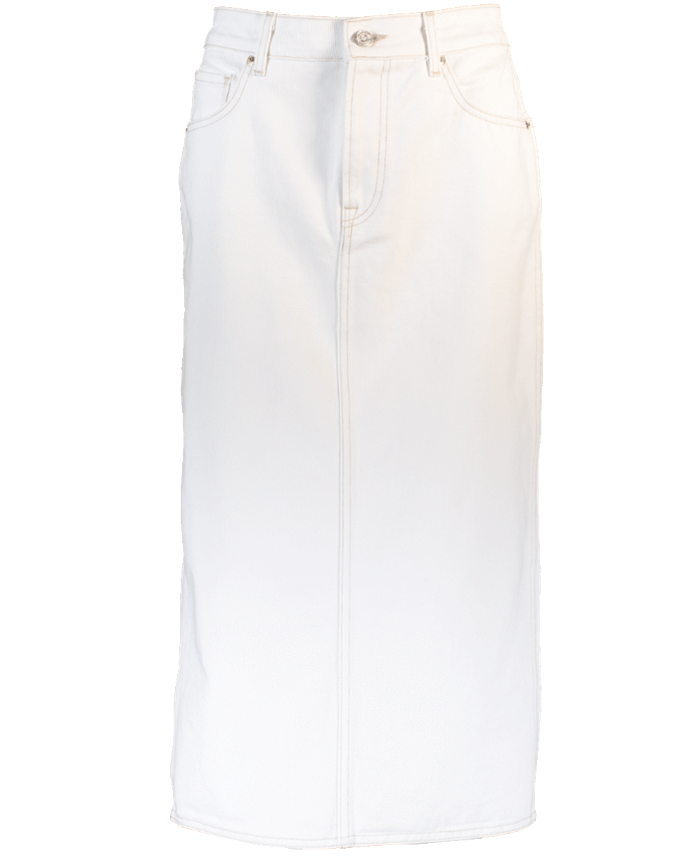 OSCAR DE LA RENTA-Denim Skirt-
