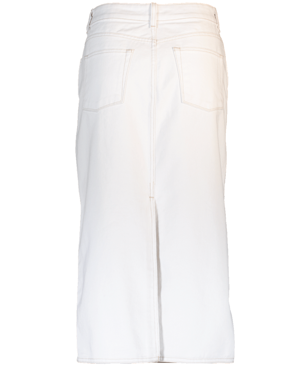 OSCAR DE LA RENTA-Denim Skirt-