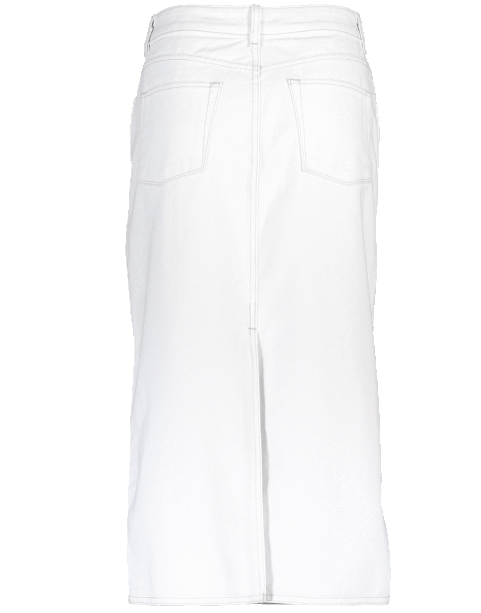 OSCAR DE LA RENTA-Denim Skirt-