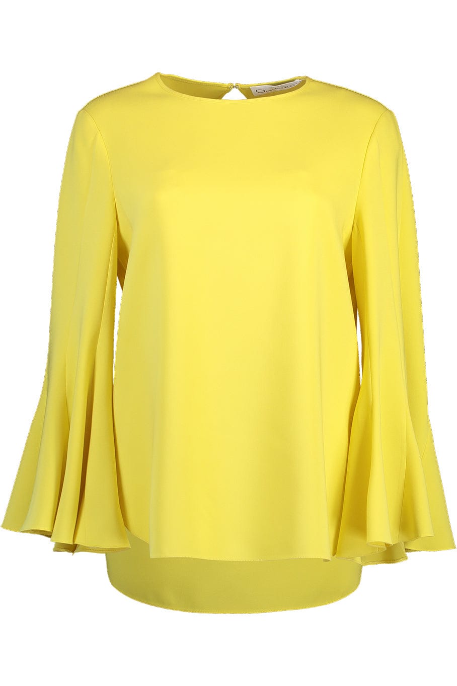  OSCAR DE LA RENTA-Curve Seam Detail Blouse- 