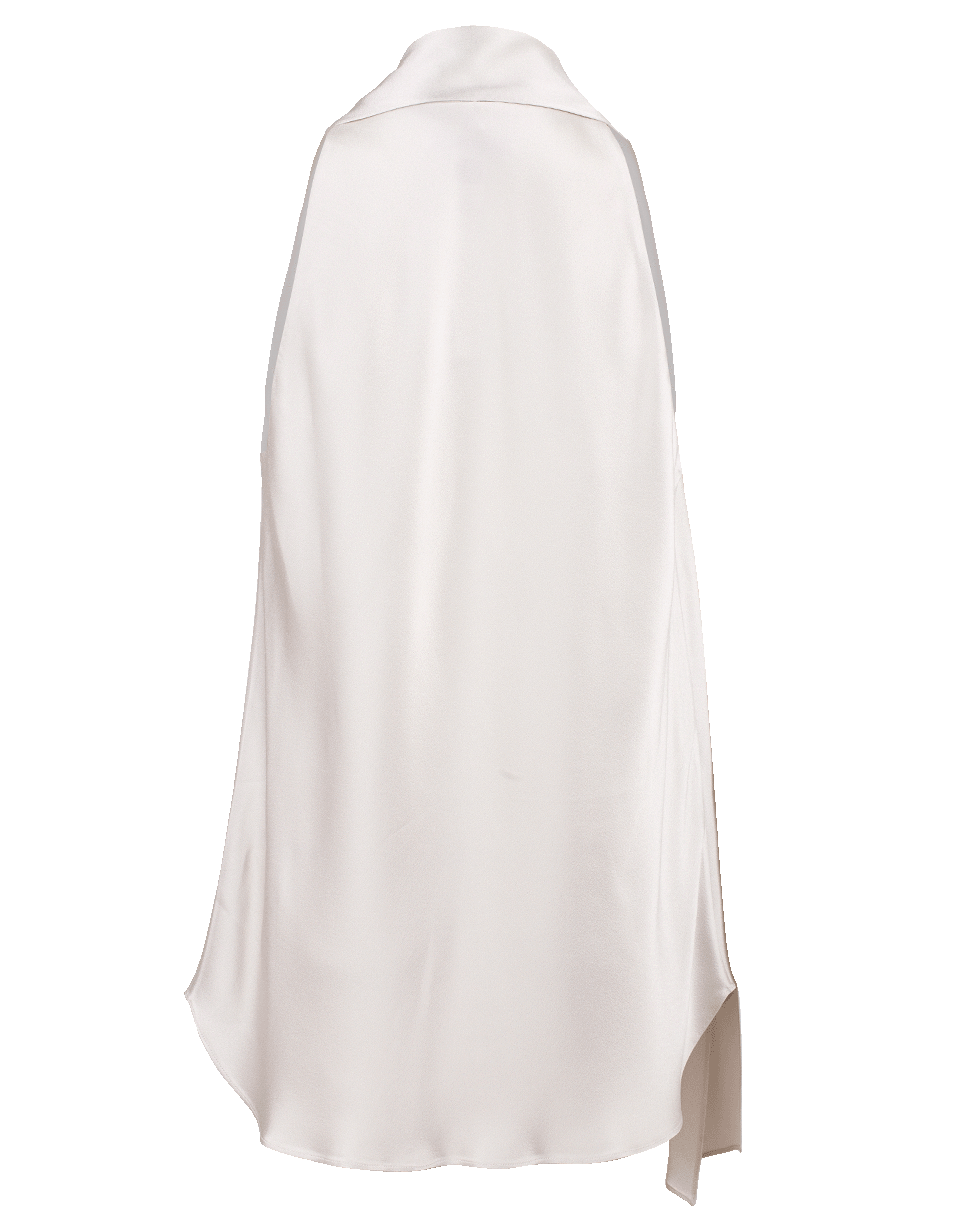 OSCAR DE LA RENTA-Crepe Envers Satin Blouse-