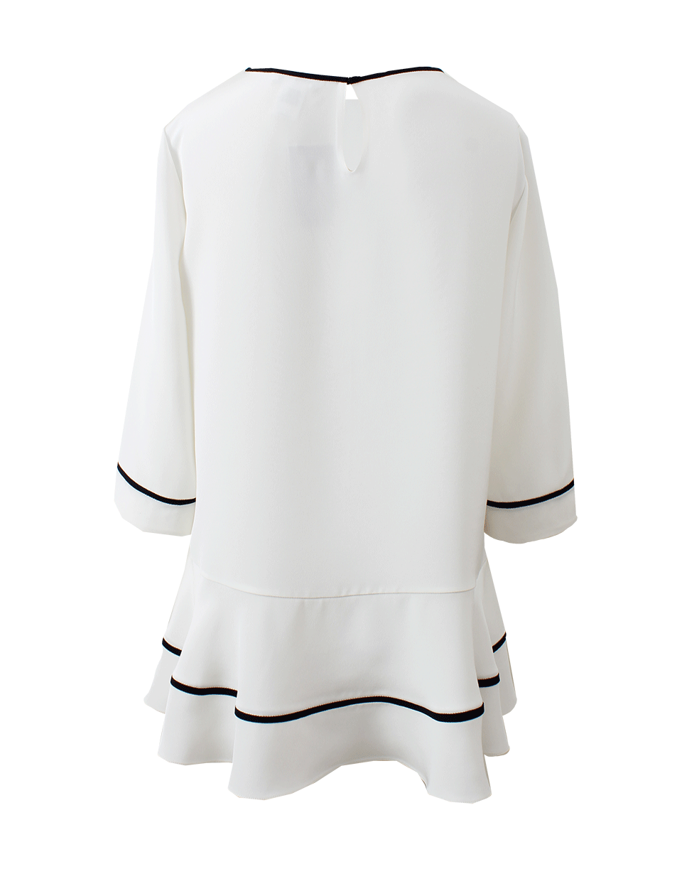 OSCAR DE LA RENTA-Blouse With Piping Trim-