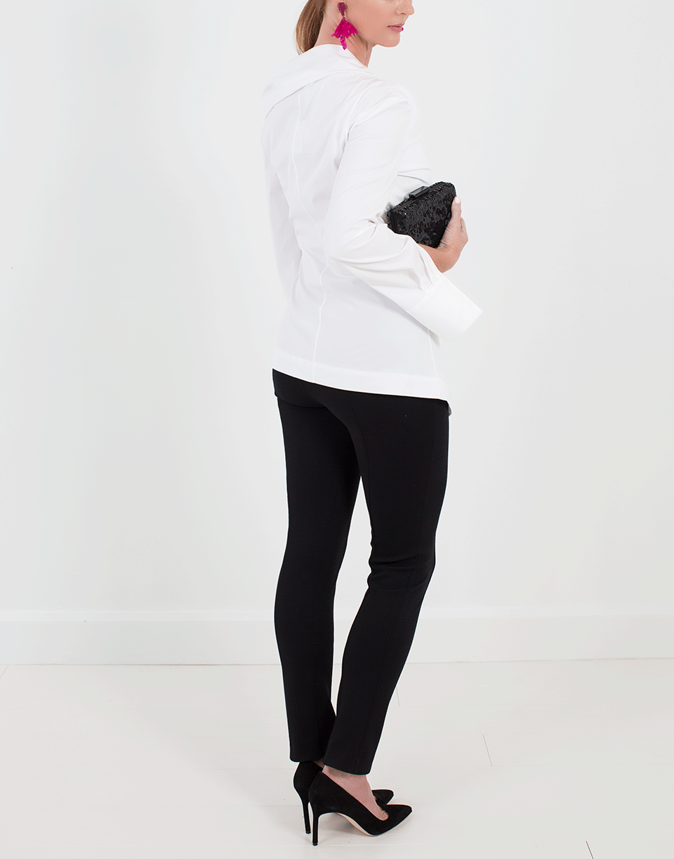 OSCAR DE LA RENTA-Poplin Blouse-