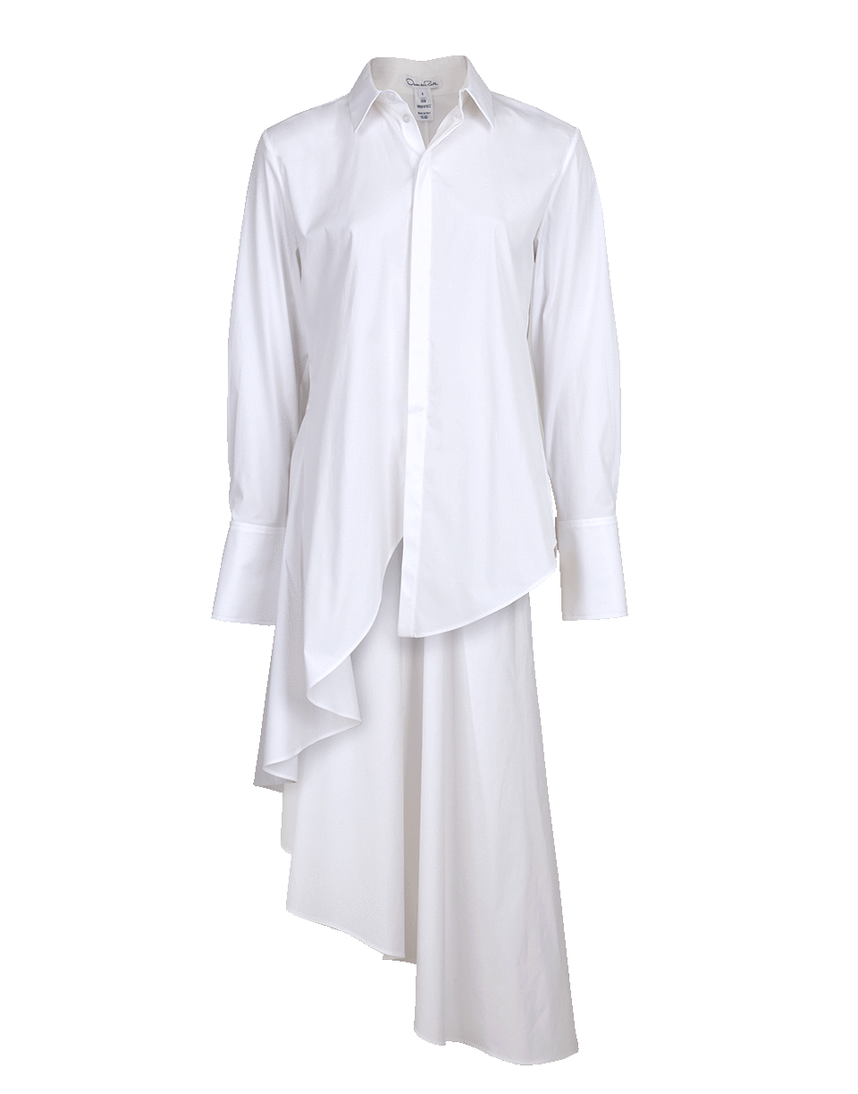 OSCAR DE LA RENTA-Blouse With Asymmetrical Hem-