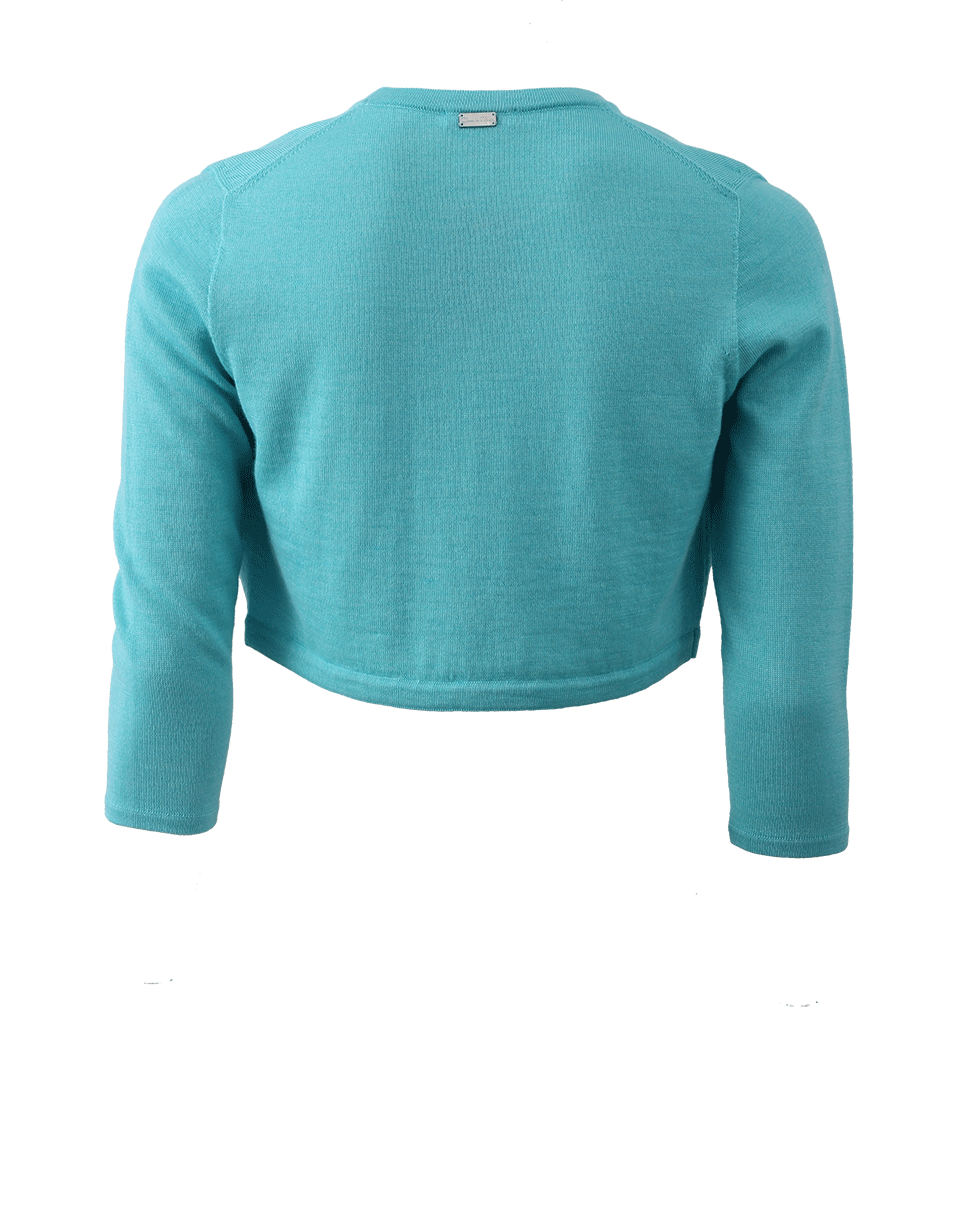 OSCAR DE LA RENTA-Cashmere Silk Bolero-