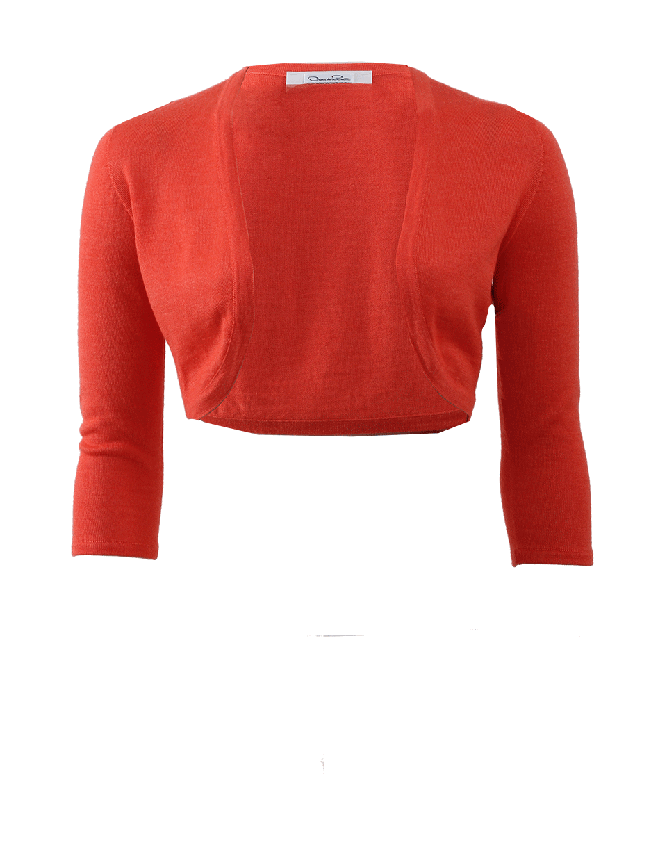 OSCAR DE LA RENTA-Cashmere Silk Bolero-