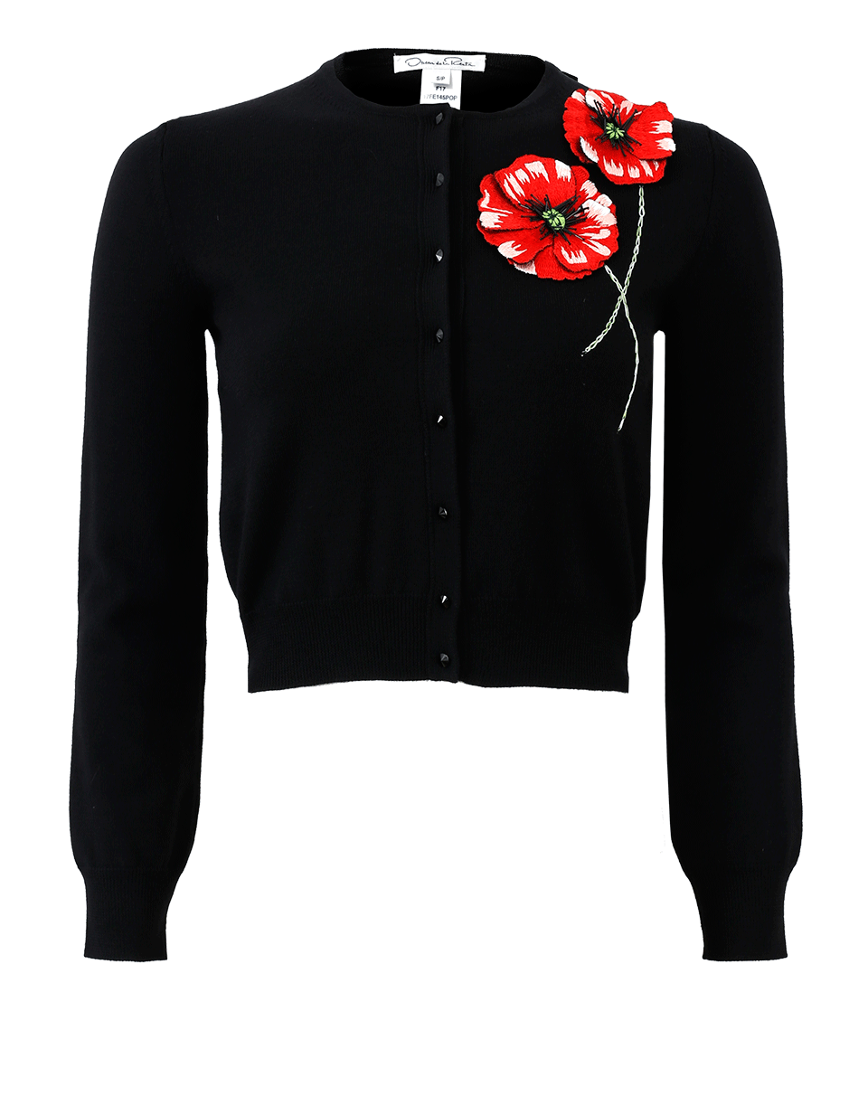 OSCAR DE LA RENTA-Cropped Cardigan-