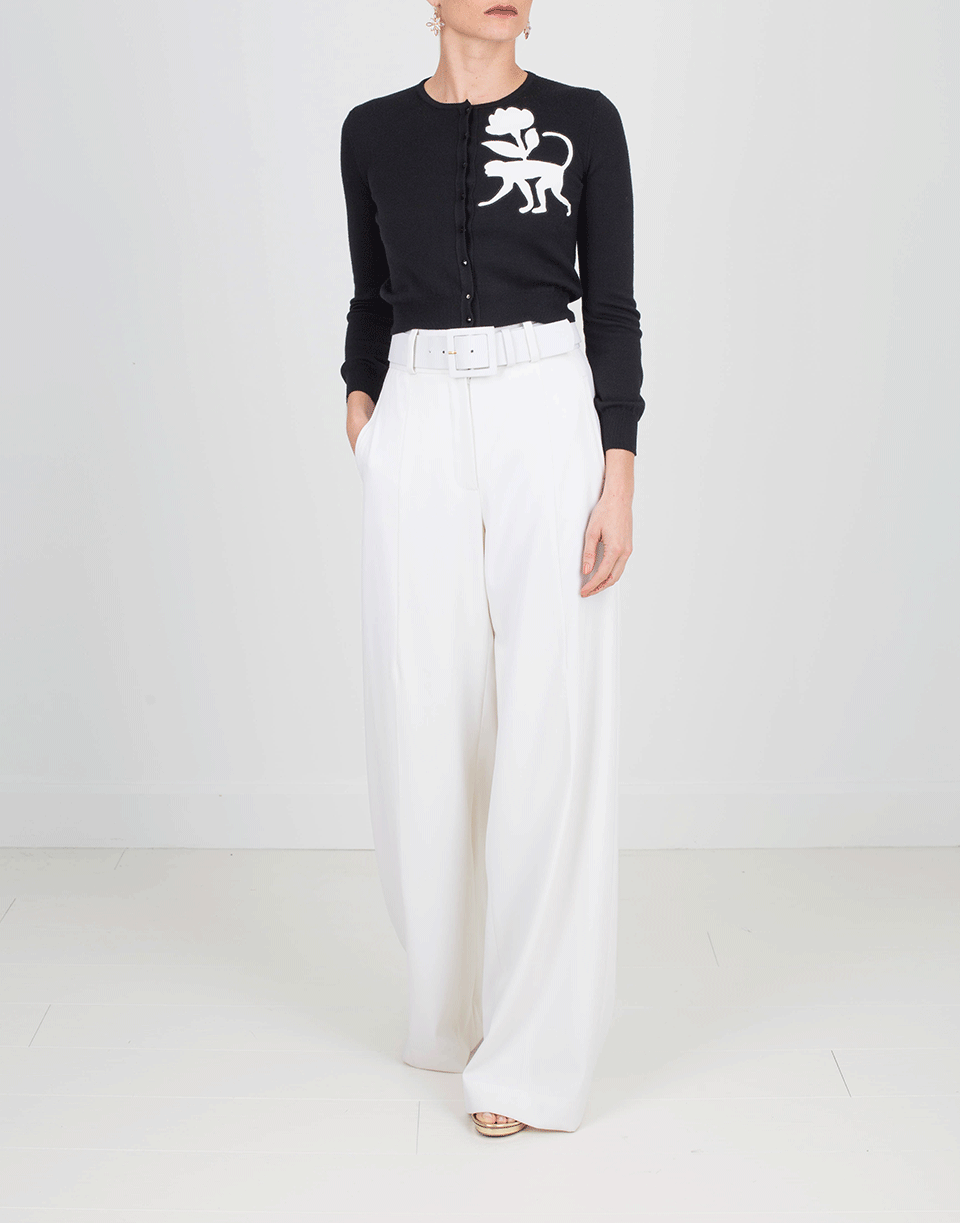 OSCAR DE LA RENTA-Monkey Cardigan-