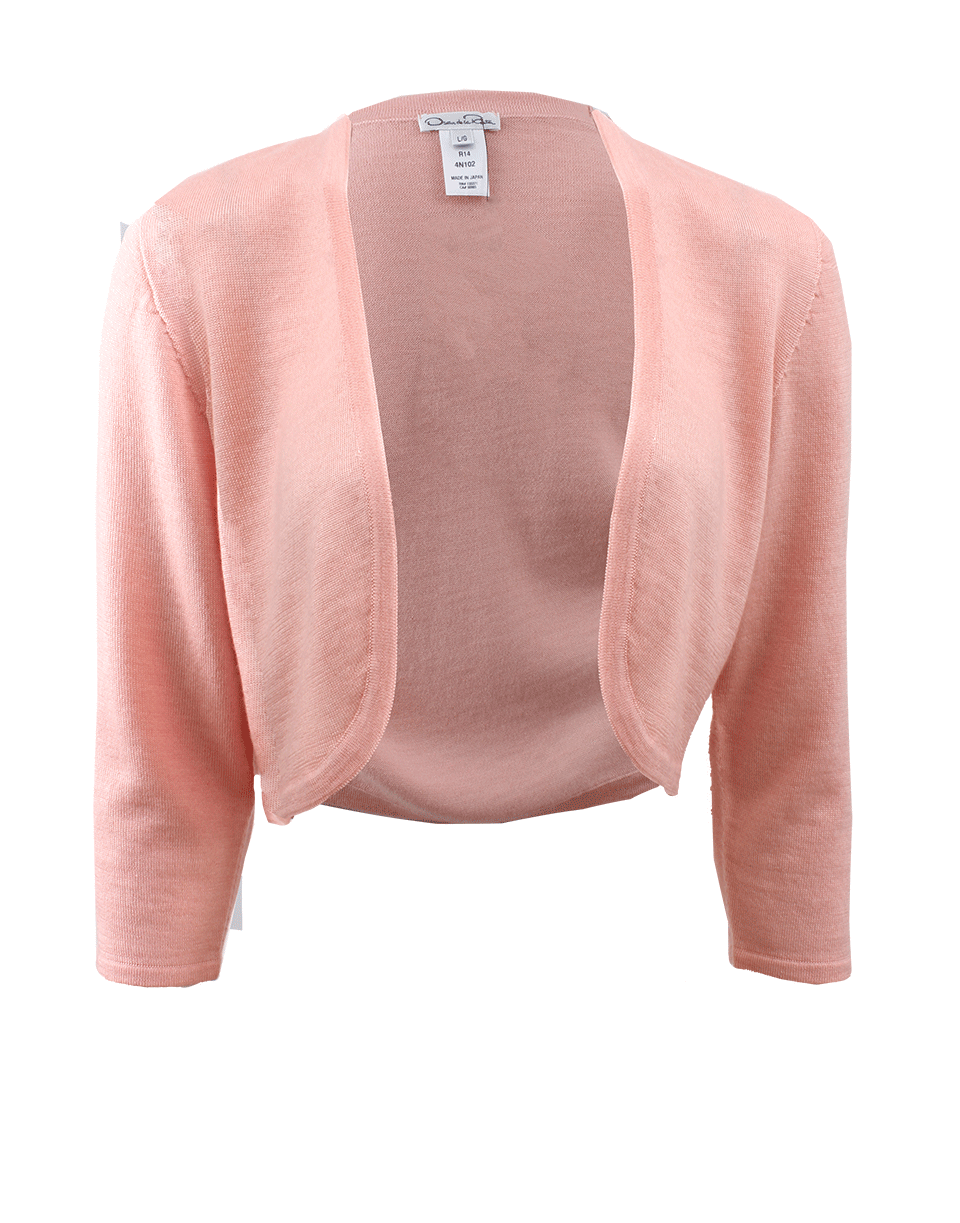 OSCAR DE LA RENTA-Cashmere Silk Bolero-