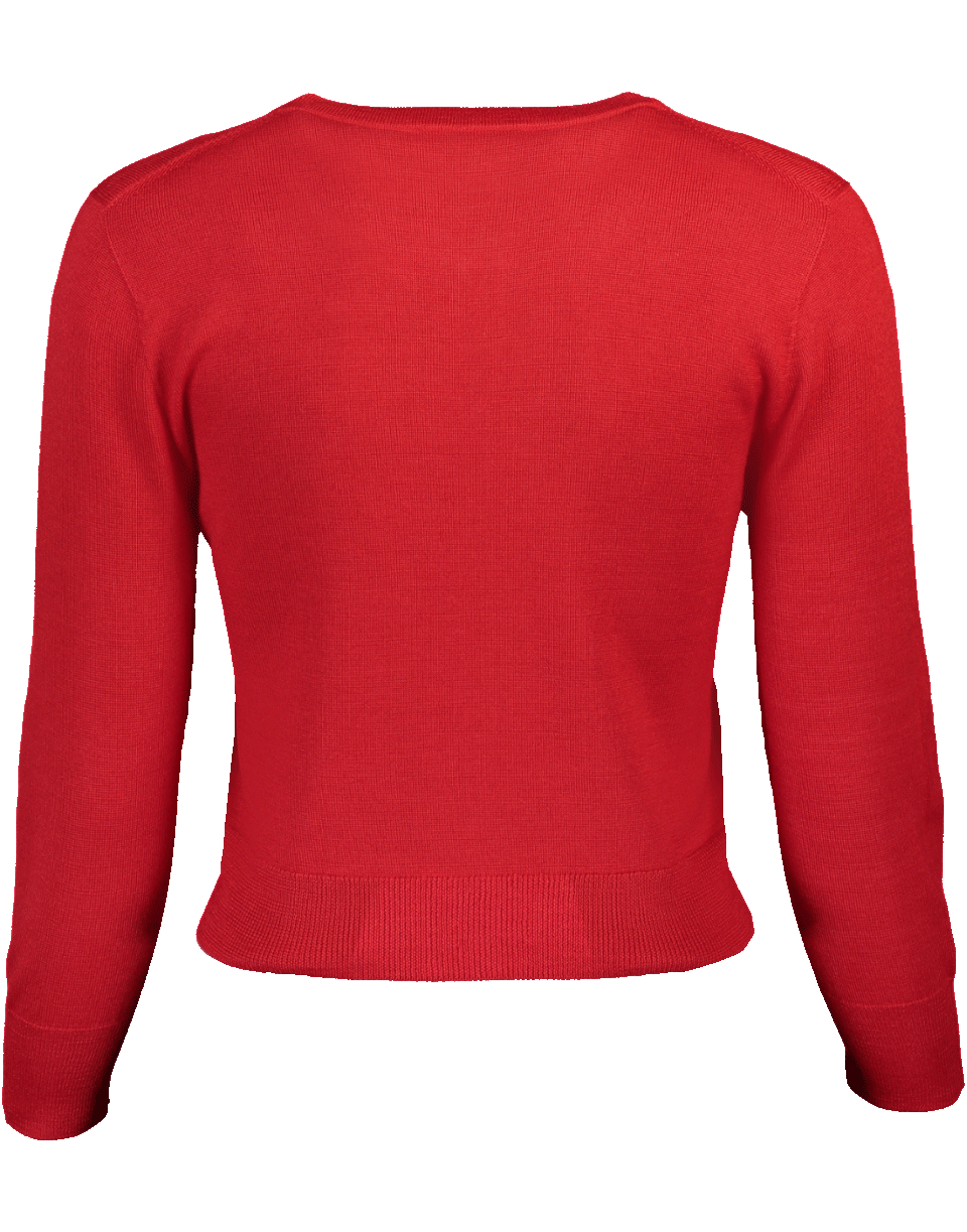 OSCAR DE LA RENTA-Cropped Cardigan-