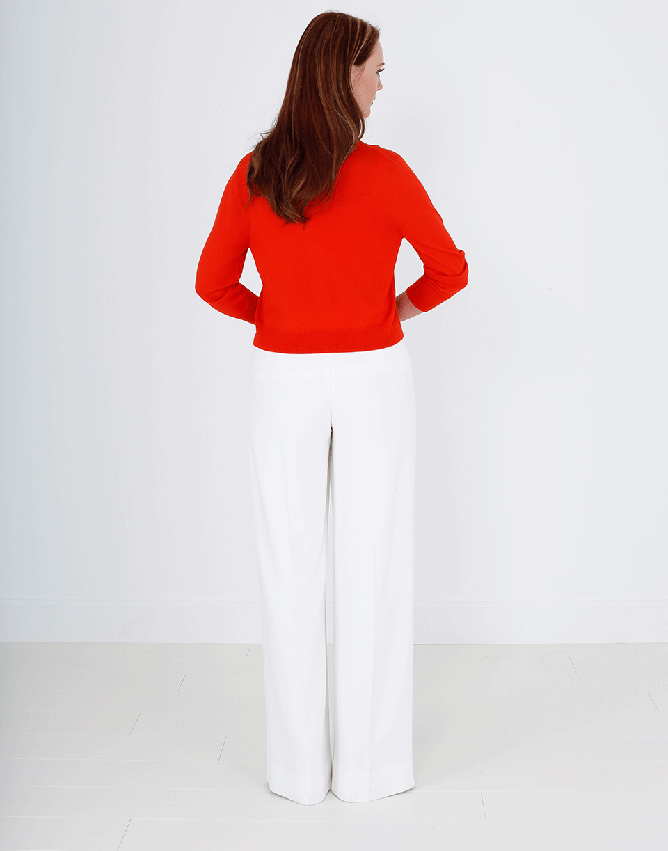 OSCAR DE LA RENTA-Cropped Cardigan-