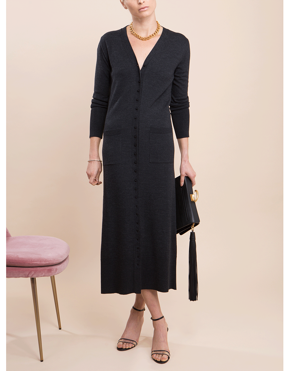 OSCAR DE LA RENTA-Long Duster Cardigan-