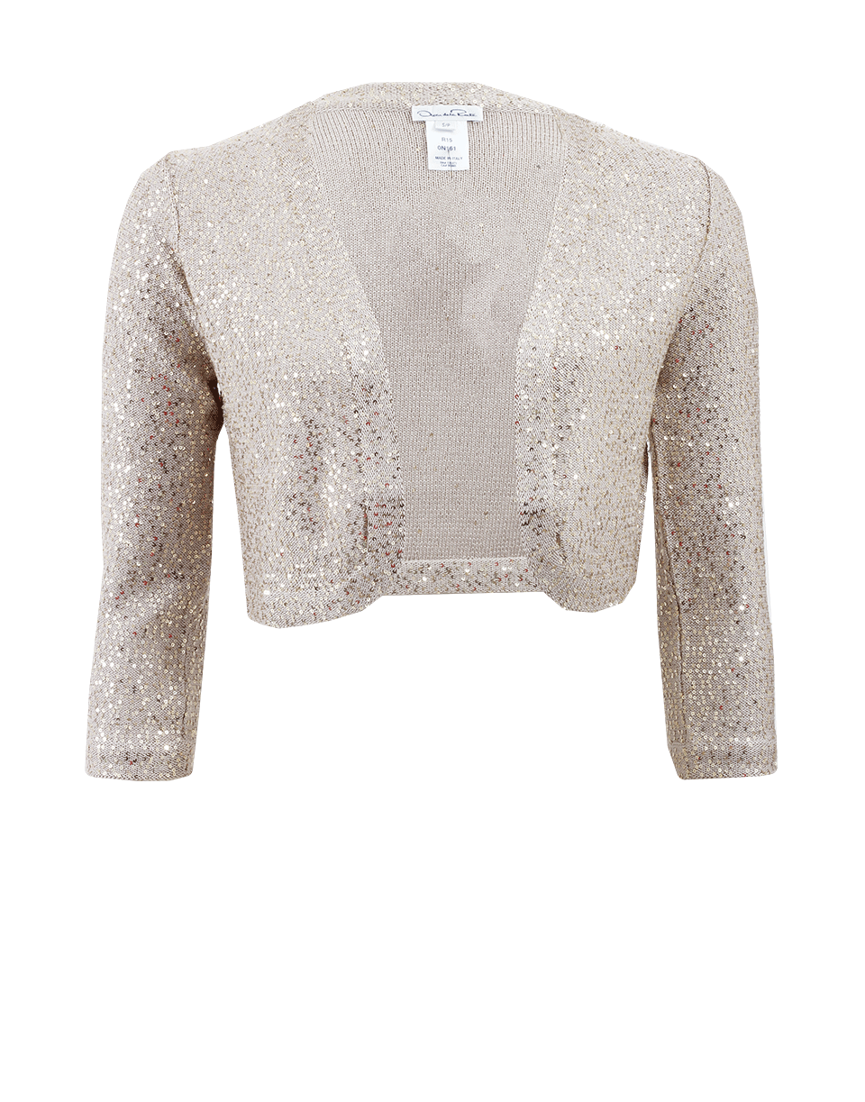 OSCAR DE LA RENTA-Sequin Bolero-