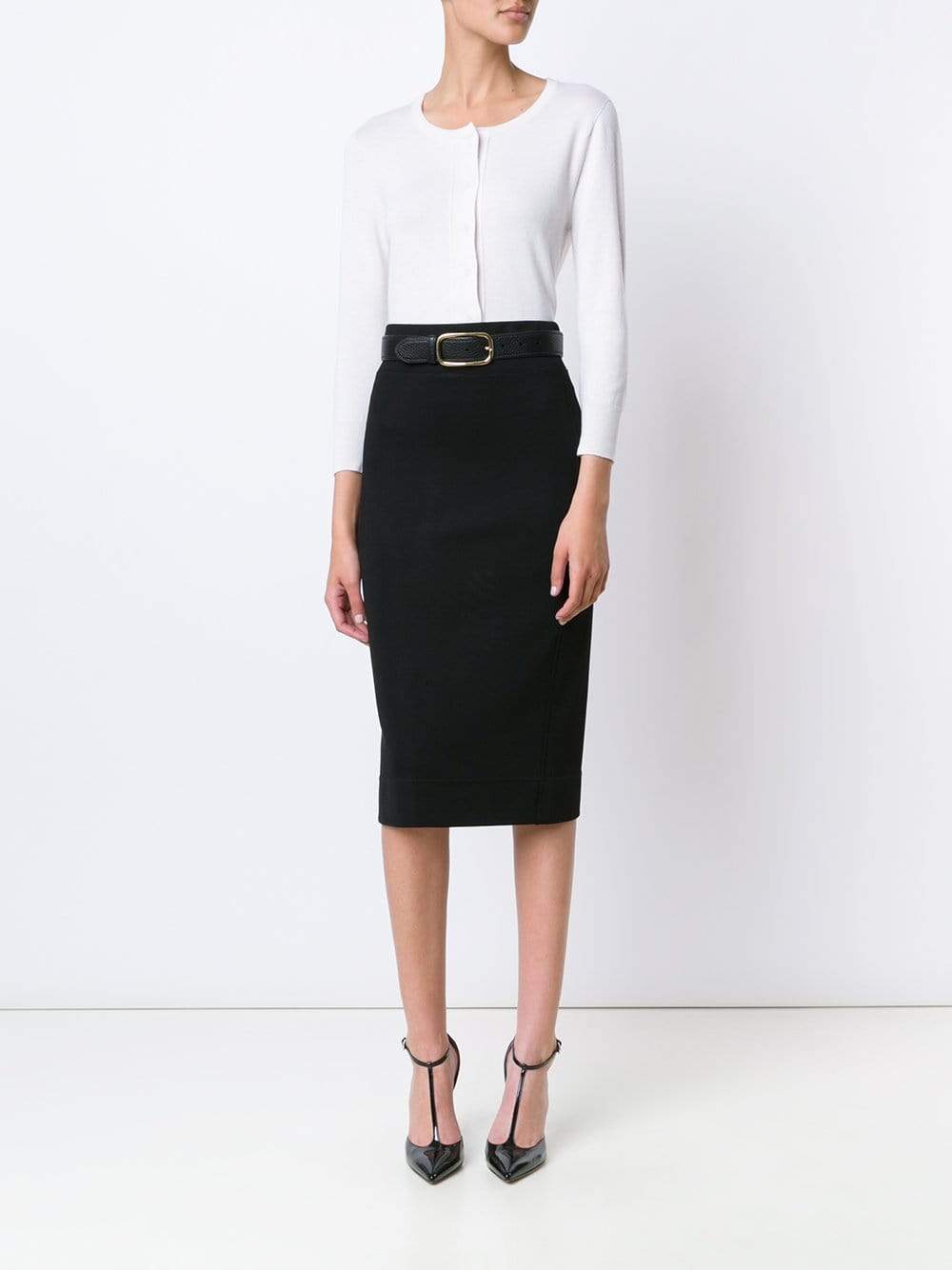 OSCAR DE LA RENTA-Cropped Cardigan-