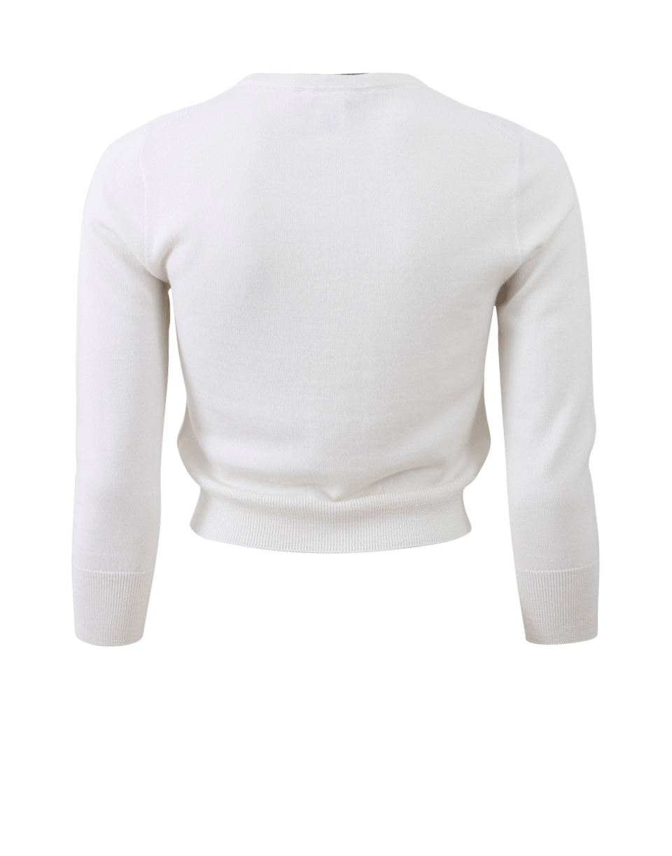 OSCAR DE LA RENTA-Cropped Cardigan-