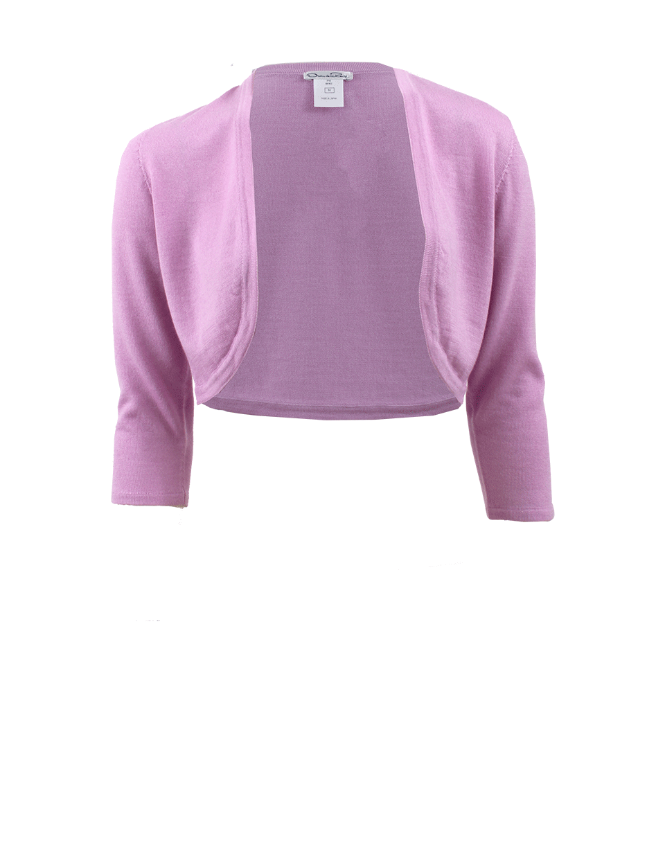 OSCAR DE LA RENTA-Cashmere Silk Bolero-