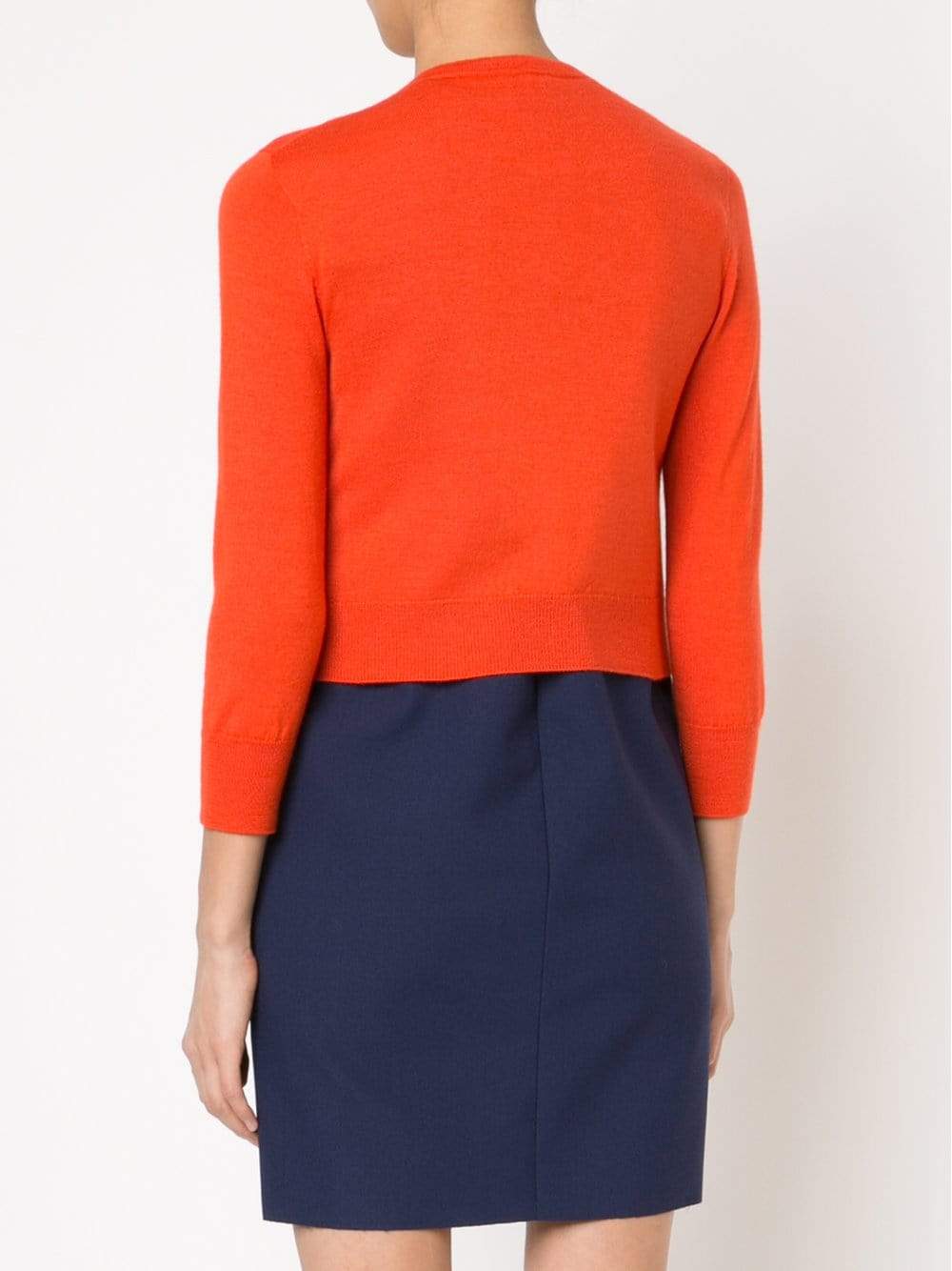 OSCAR DE LA RENTA-Cropped Cardigan-