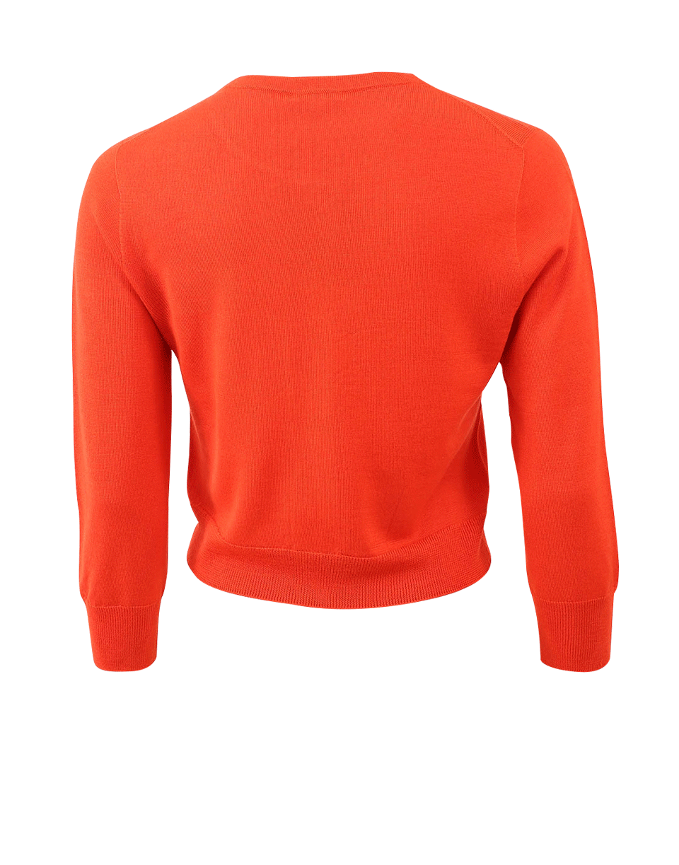 OSCAR DE LA RENTA-Cropped Cardigan-