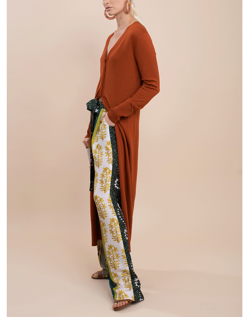 OSCAR DE LA RENTA-Long Duster Cardigan-