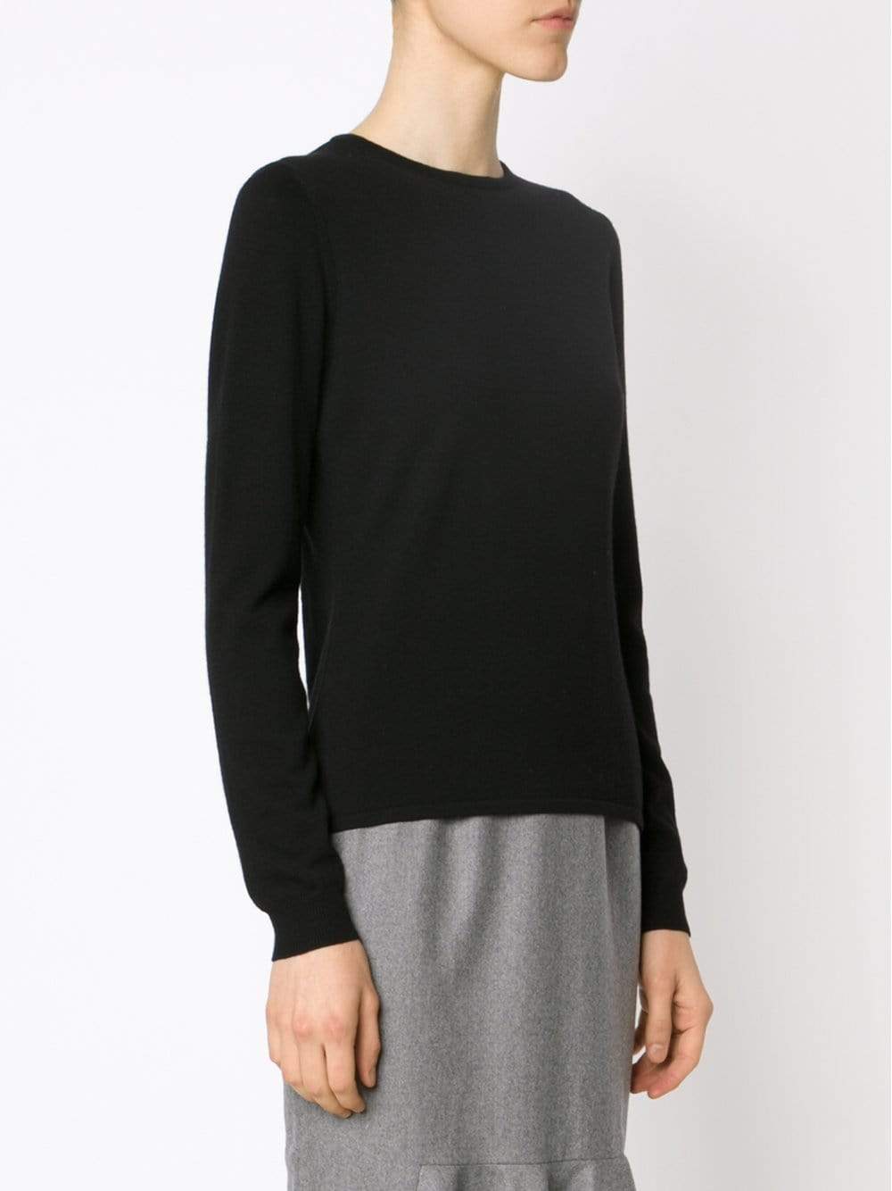 OSCAR DE LA RENTA-Merino Knit Top-