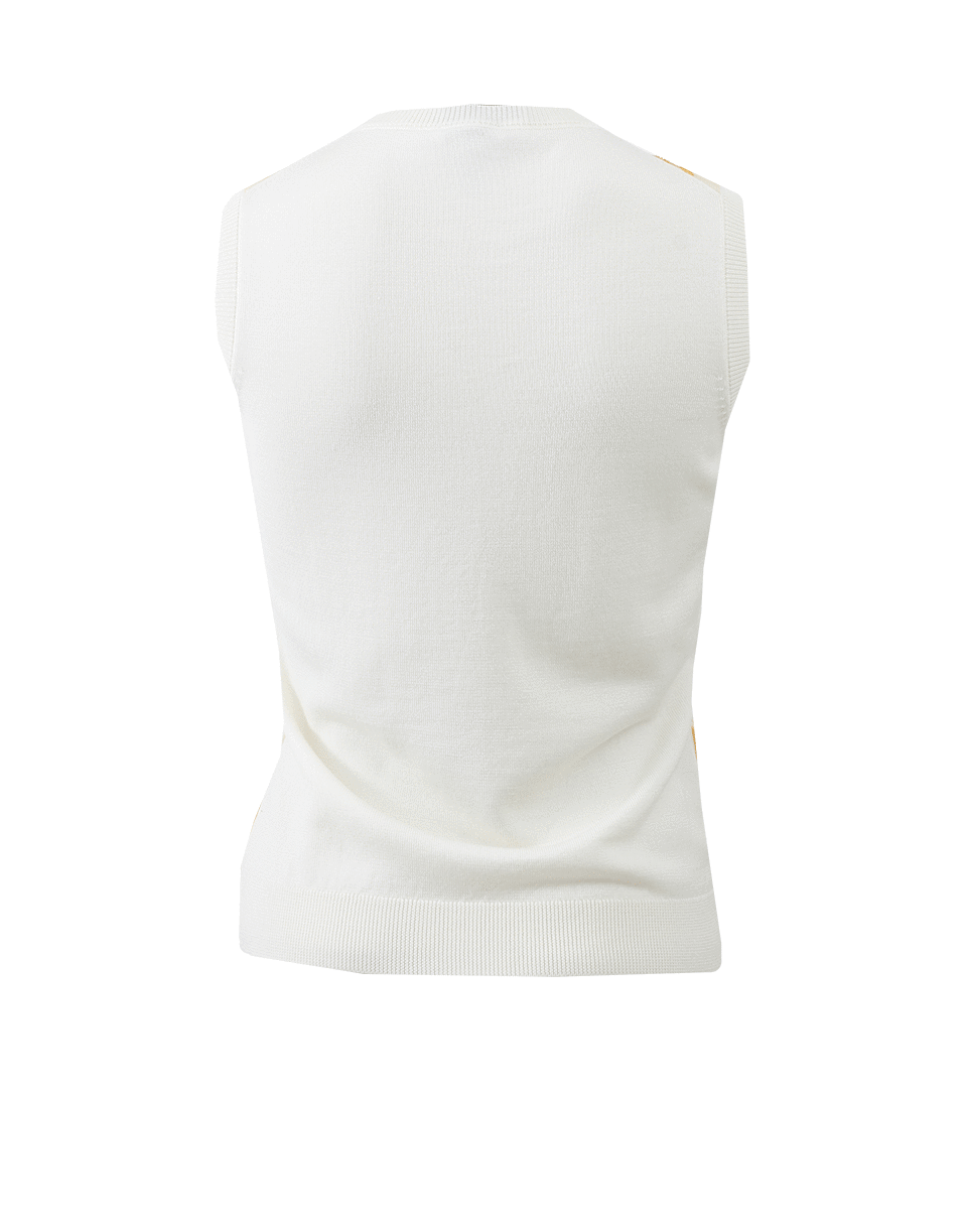 OSCAR DE LA RENTA-Marigold Embroidered Tank-