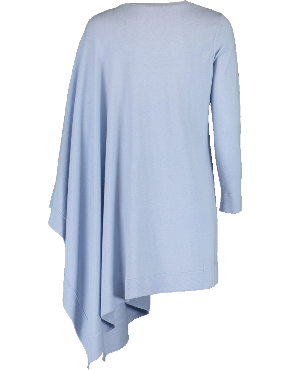OSCAR DE LA RENTA-Floral Embroidered Knit Pullover-