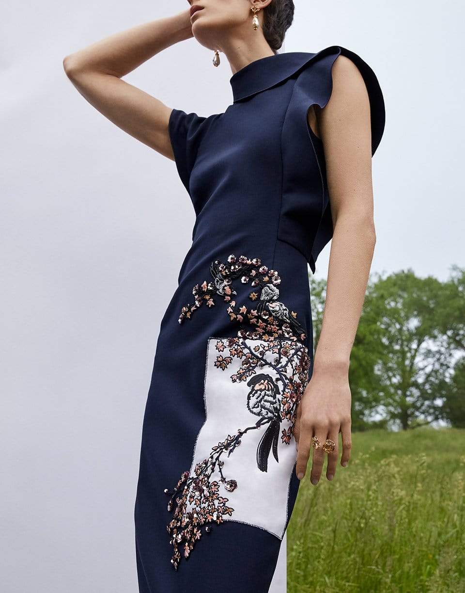 OSCAR DE LA RENTA-One Shoulder Ruffle Top-
