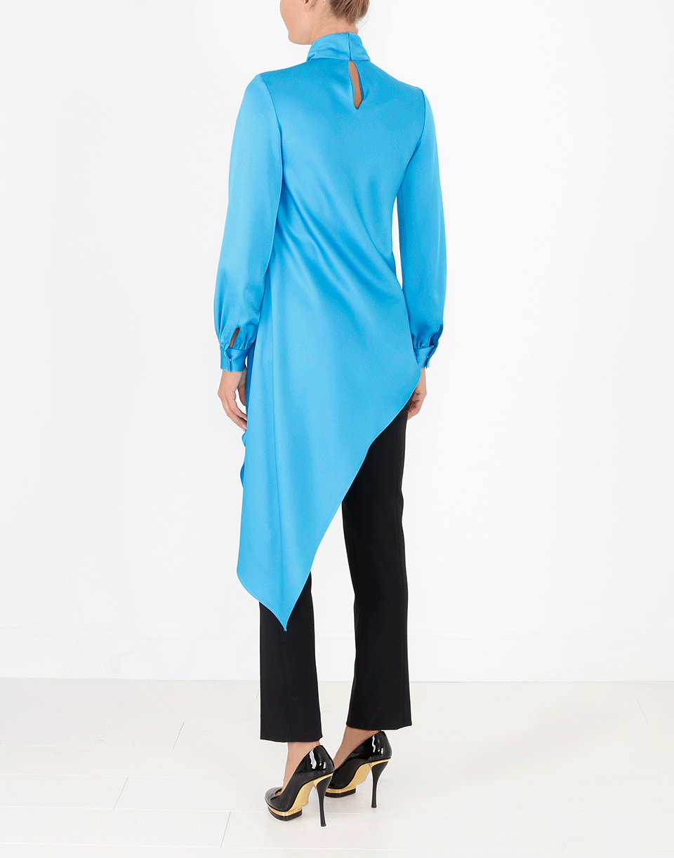 OSCAR DE LA RENTA-Tie Neck Tunic-