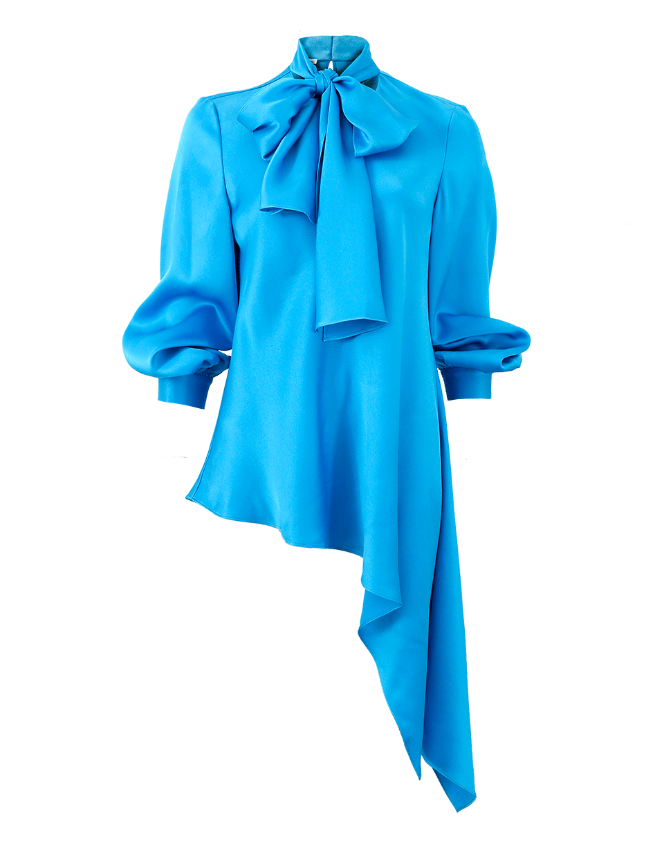OSCAR DE LA RENTA-Tie Neck Tunic-