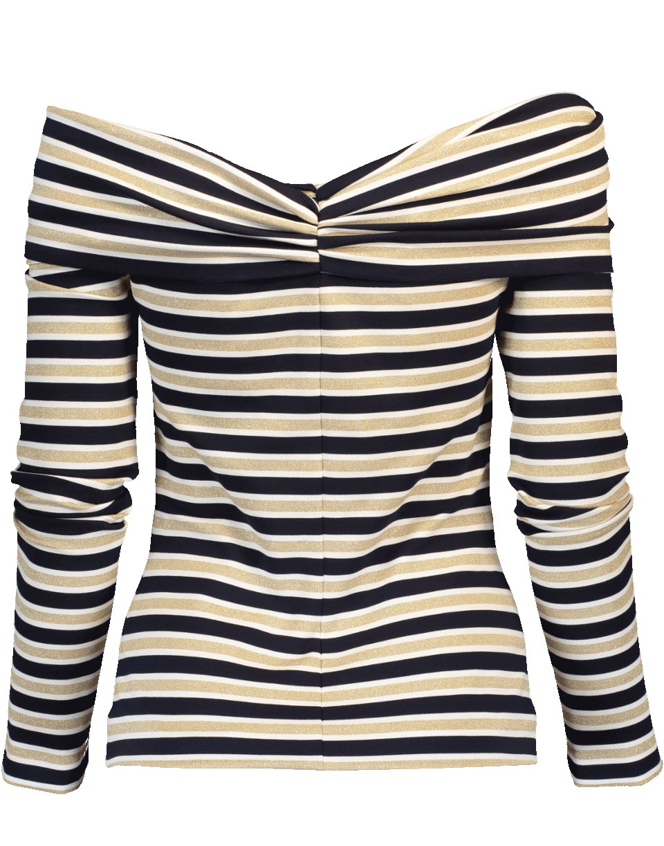OSCAR DE LA RENTA-Off Shoulder Top-
