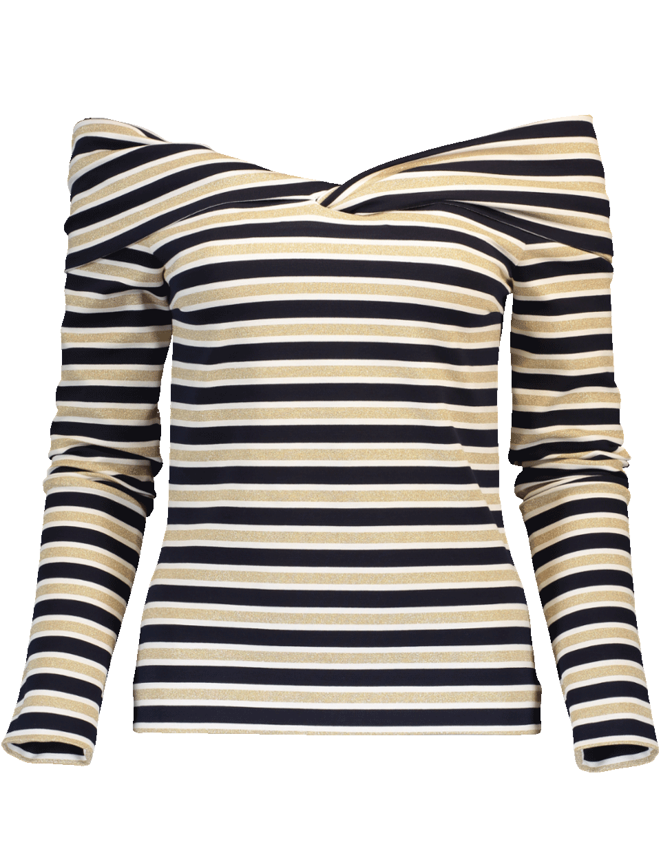 OSCAR DE LA RENTA-Off Shoulder Top-