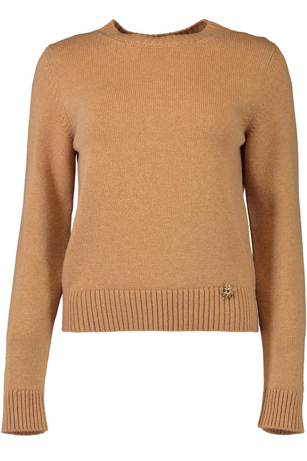 OSCAR DE LA RENTA-O Flower Pullover-