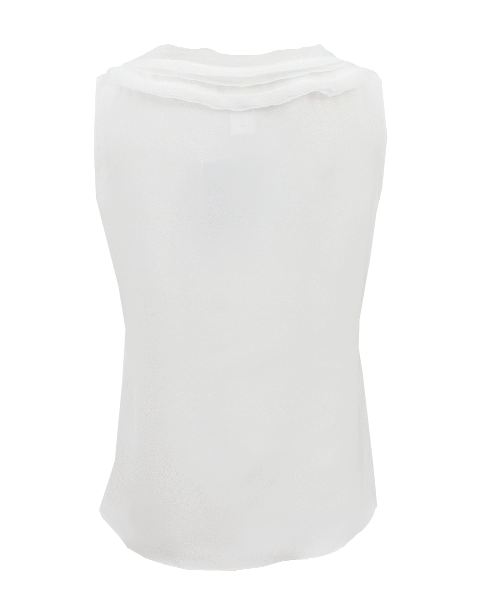 OSCAR DE LA RENTA-Sleeveless Scoopneck Underpinning Top-