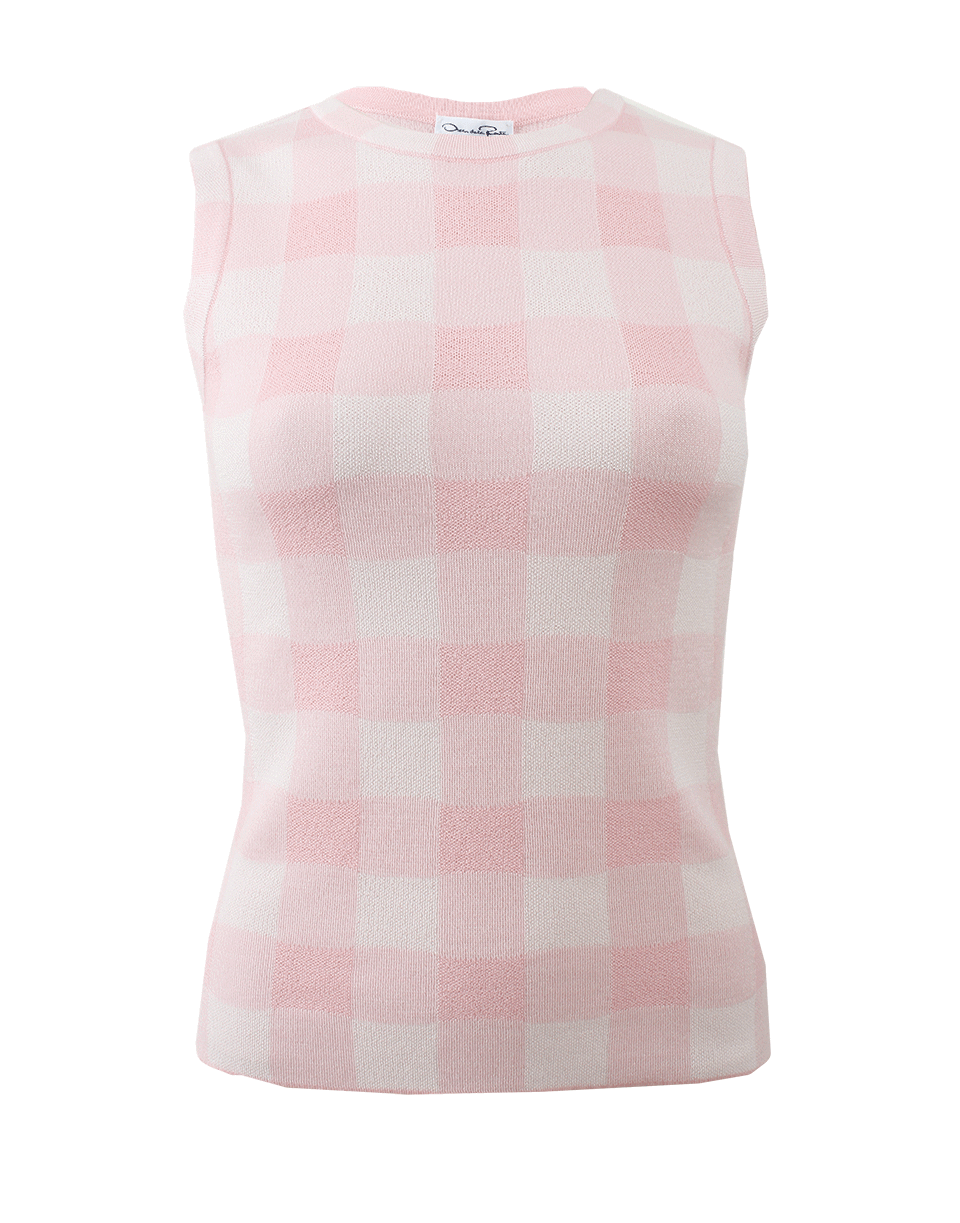 OSCAR DE LA RENTA-Buffalo Check Tank-