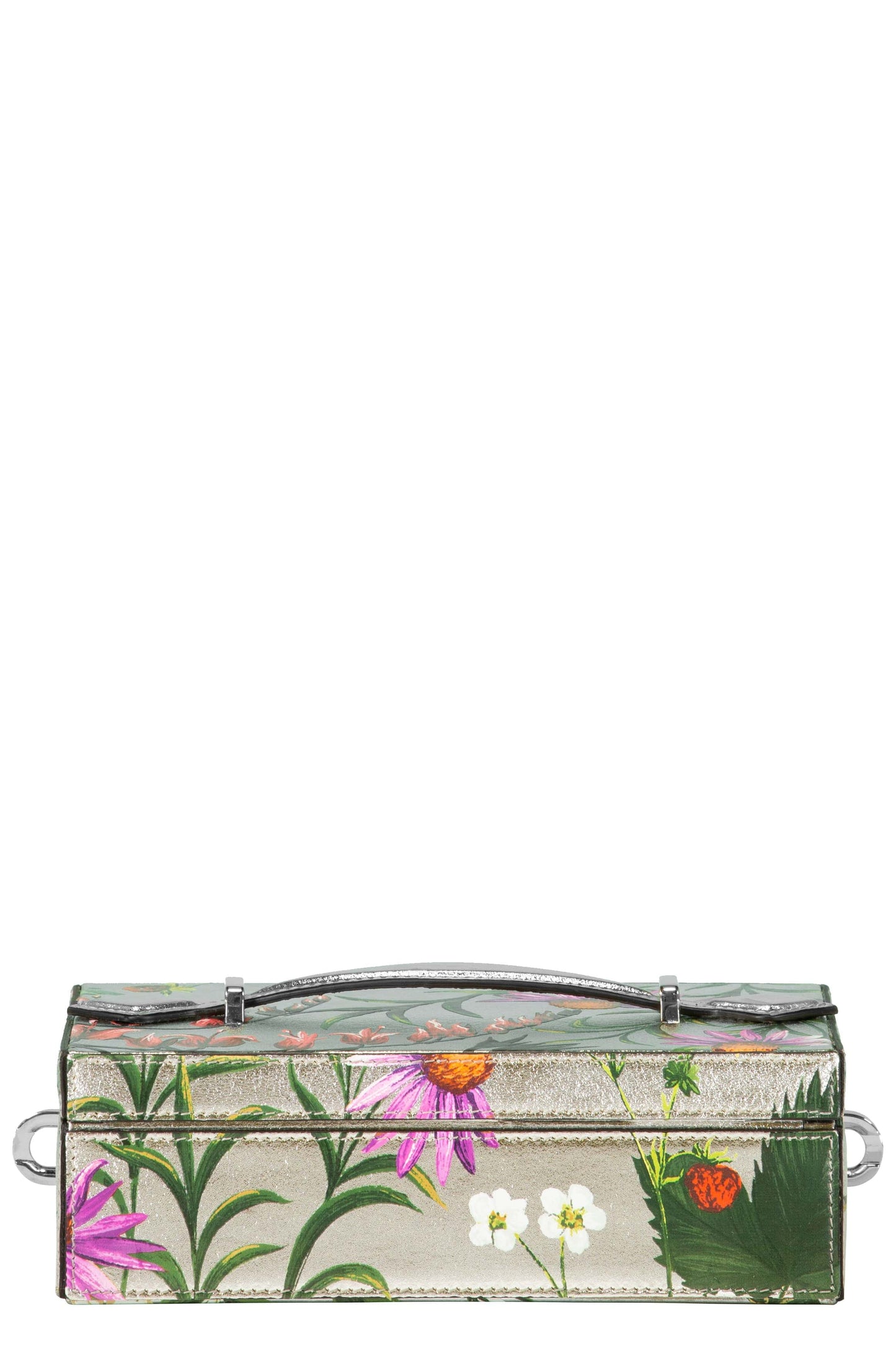 OSCAR DE LA RENTA-Alibi Minaudiere Clutch - Silver Multi-SLVRMULT