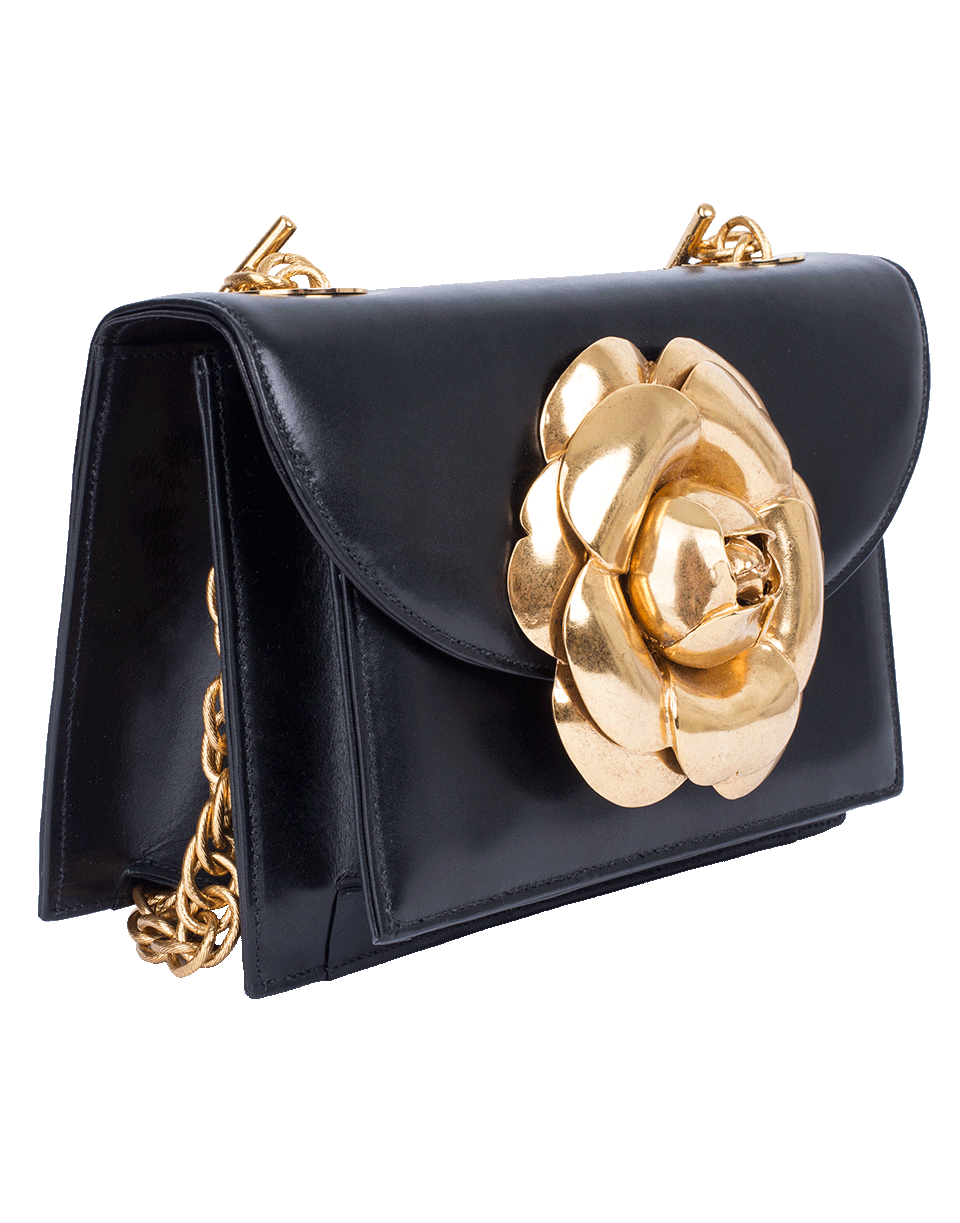 OSCAR DE LA RENTA-Rose Crossbody-BLACK