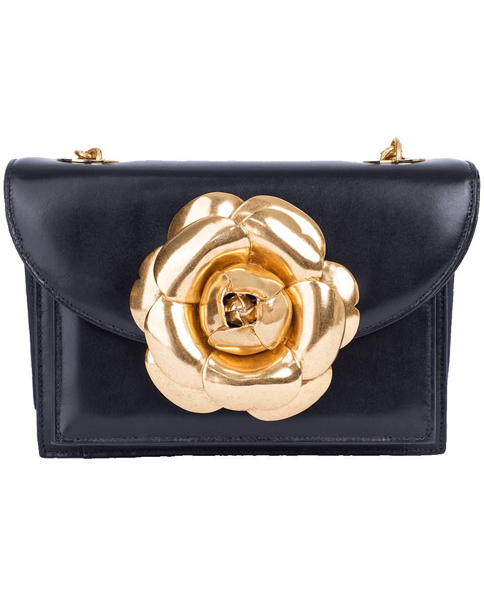 OSCAR DE LA RENTA-Rose Crossbody-BLACK