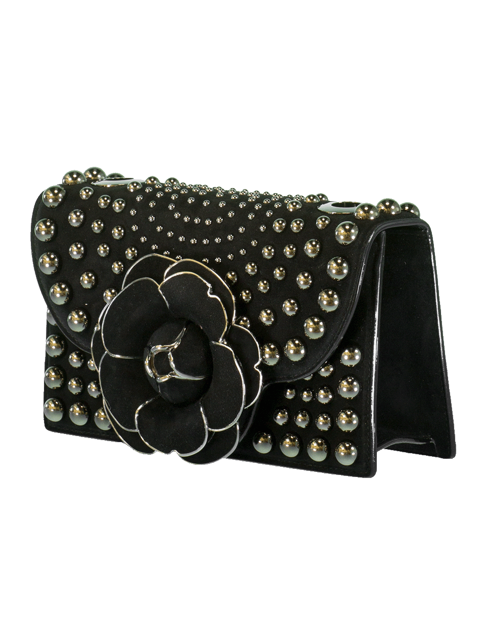 OSCAR DE LA RENTA-Tro Stud Crossbody Bag-BLACK