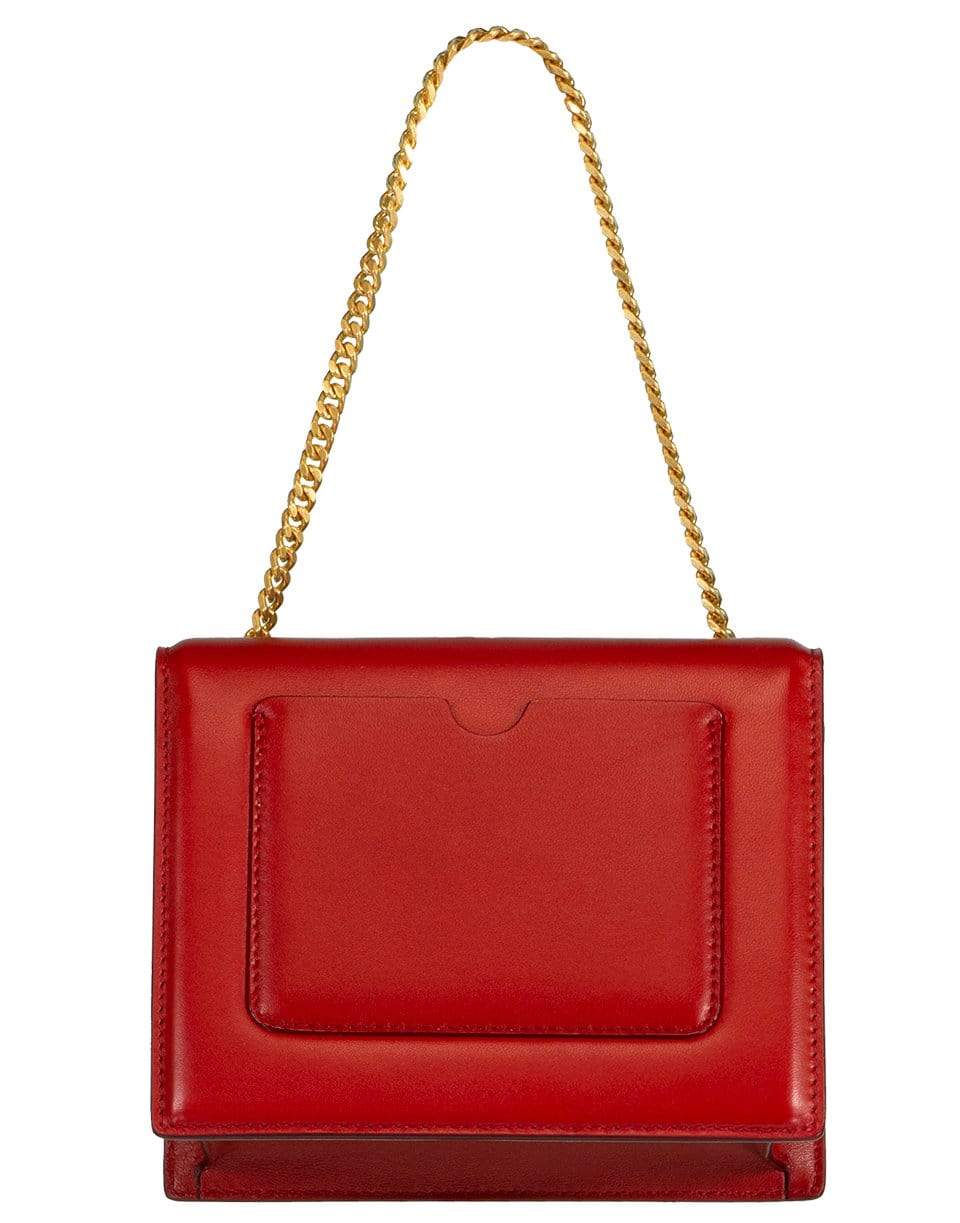 OSCAR DE LA RENTA-Red Mini Tro Crossbody Bag-CRIMSON